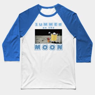 Summer on the Moon Baseball T-Shirt